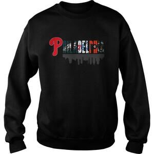 Philadelphia Sports Teams Phillies Eagles 76Ers Flyers Sweatshirt